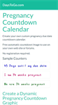 Mobile Screenshot of daystogo.com